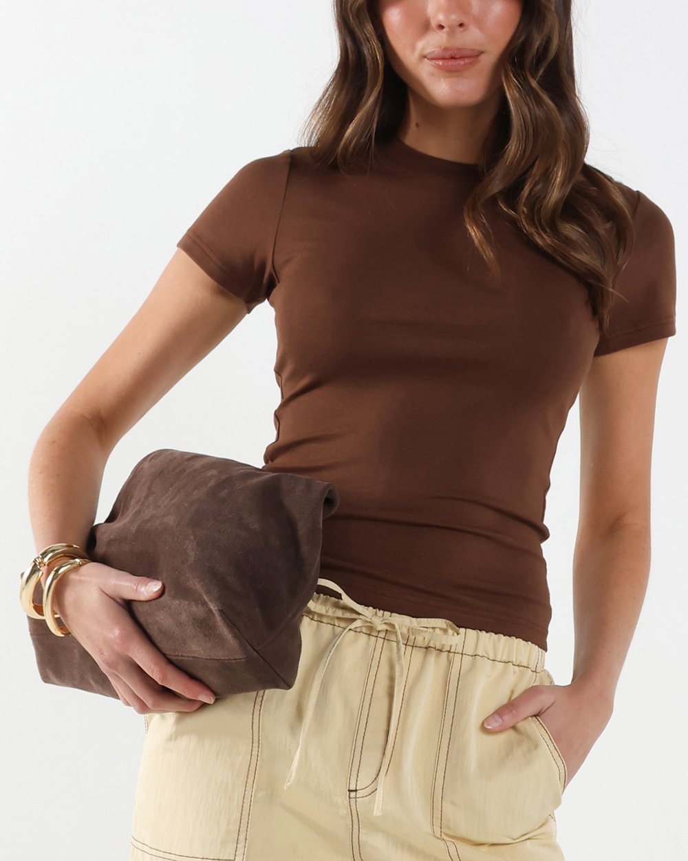 Tammy Baby Tee - Choc