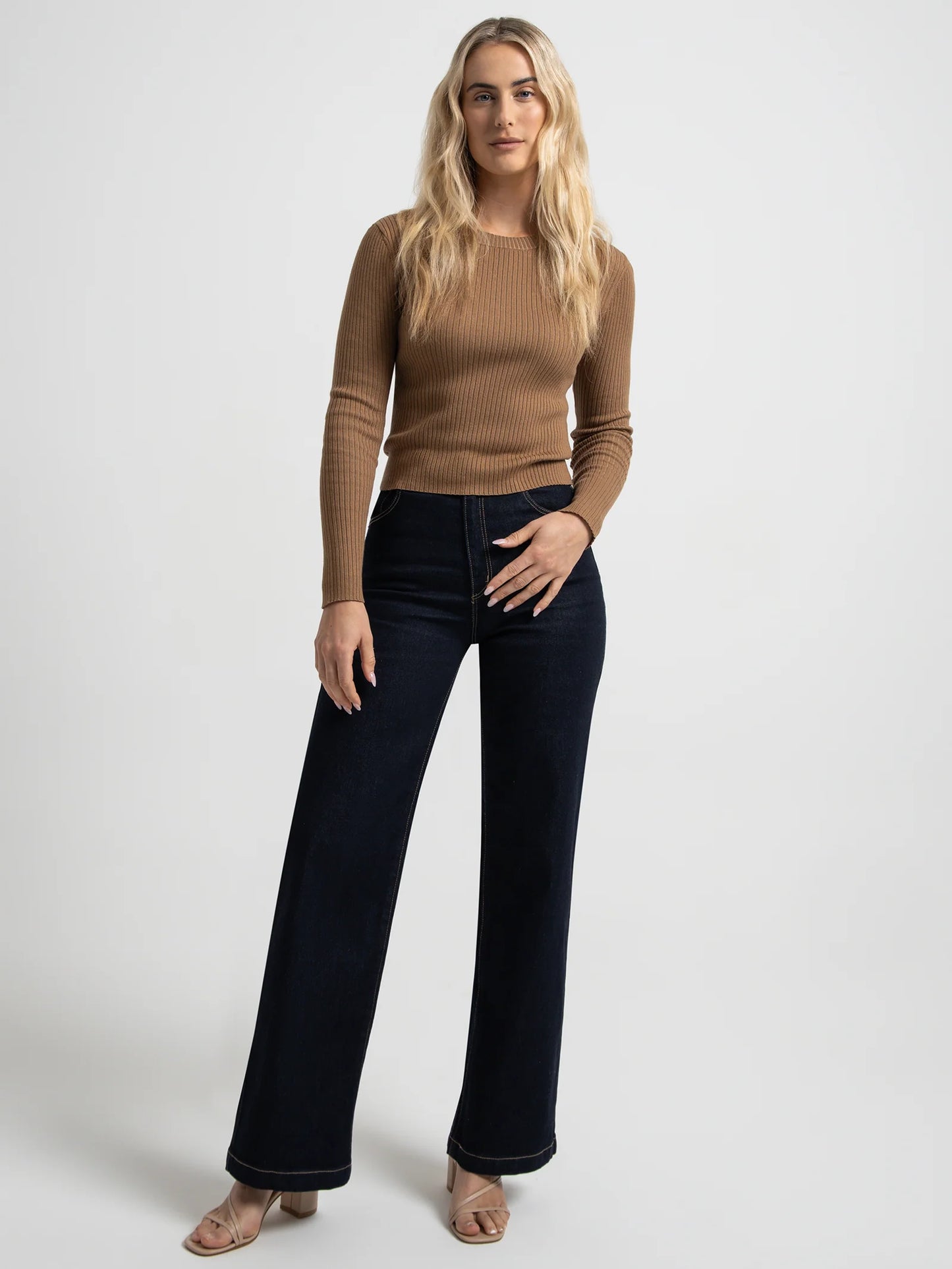 Nude Classic Knit - Oak