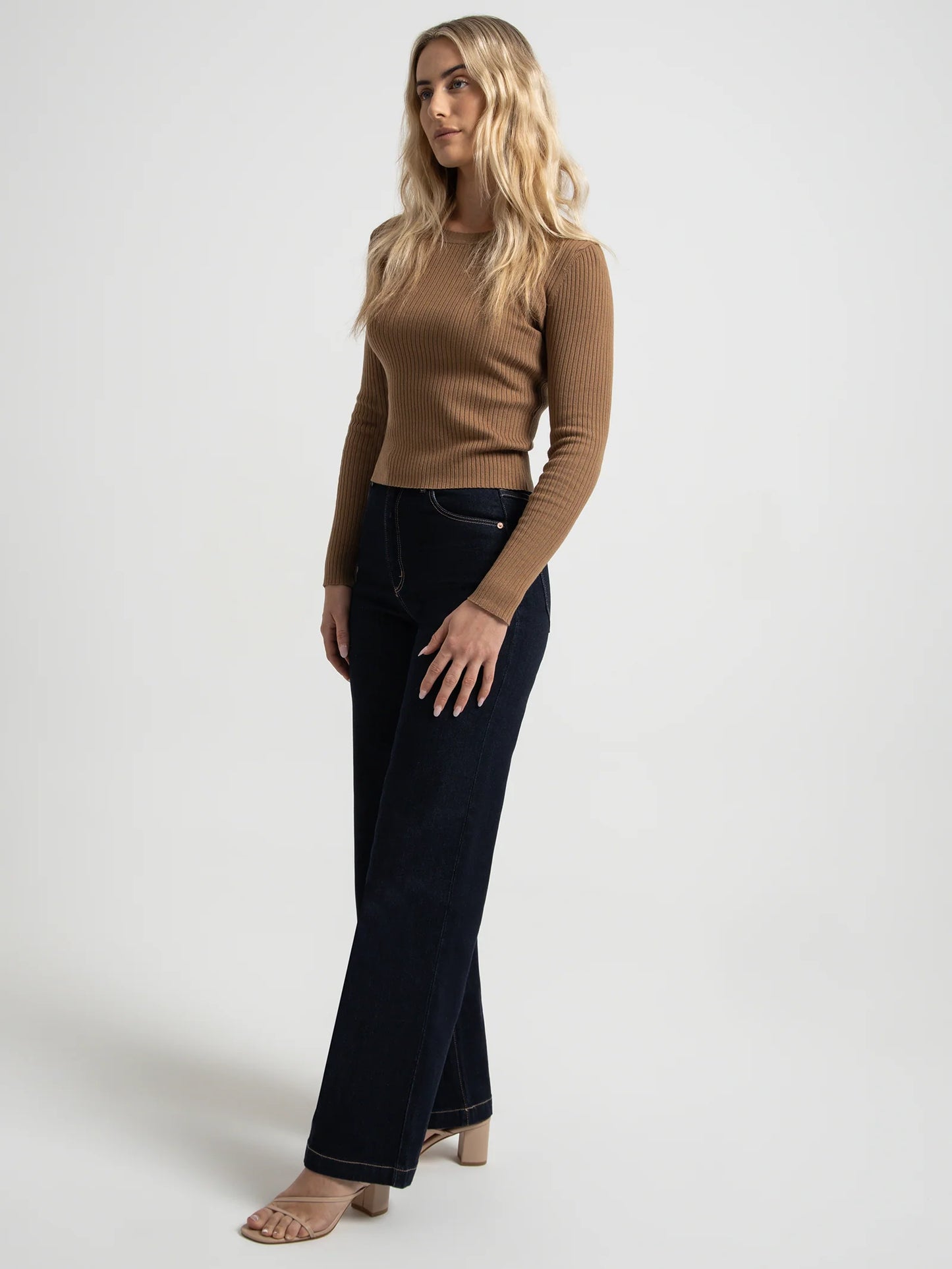 Nude Classic Knit - Oak