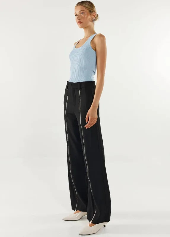 Jeanie Knit Top - Blue