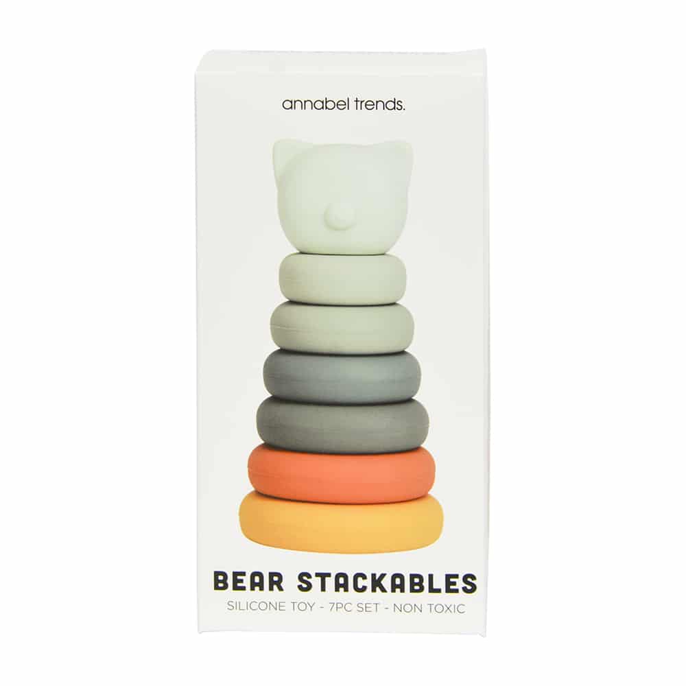 Silicone Stacker - Bear