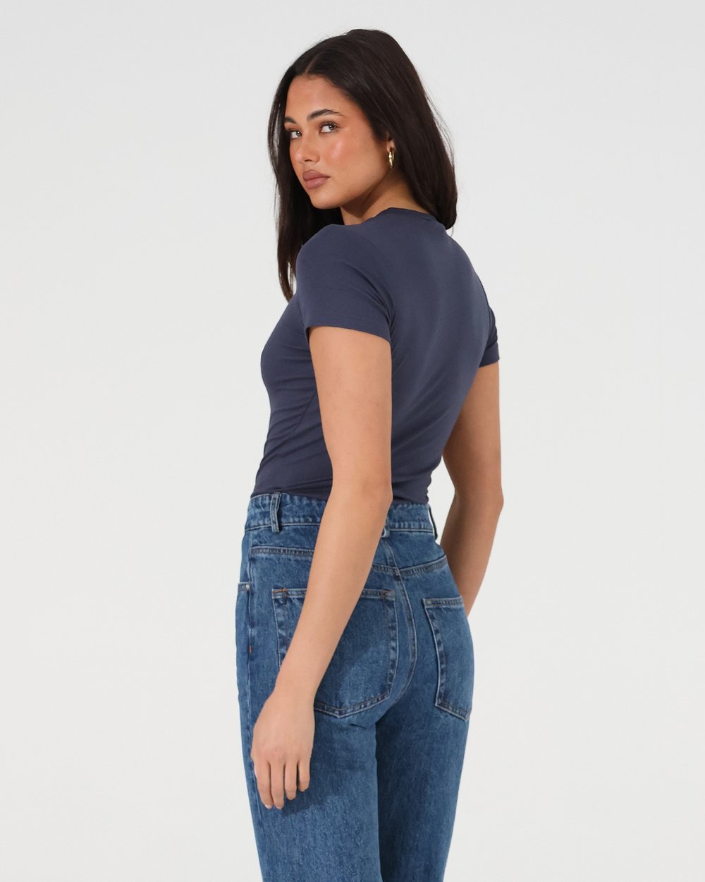 Tammy Baby Tee - Navy