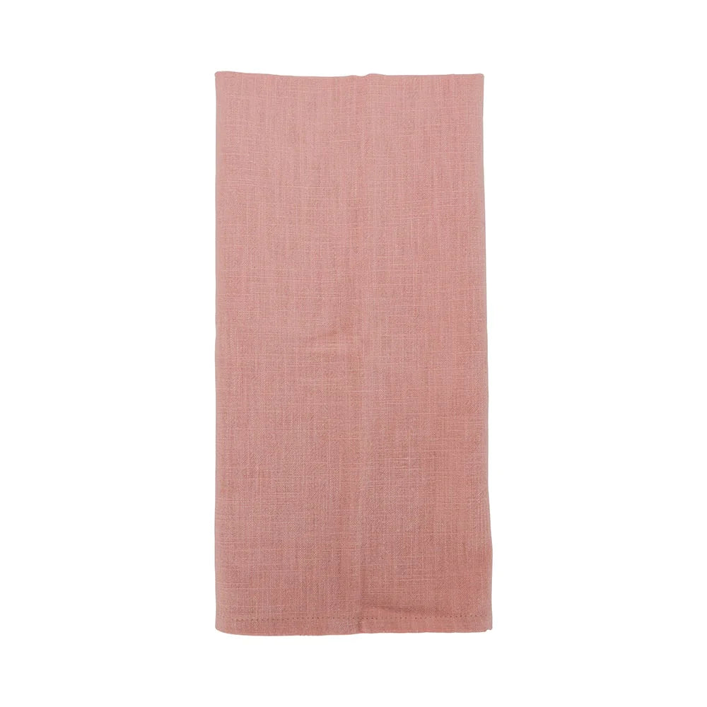 Stonewashed Tea Towel - Pink