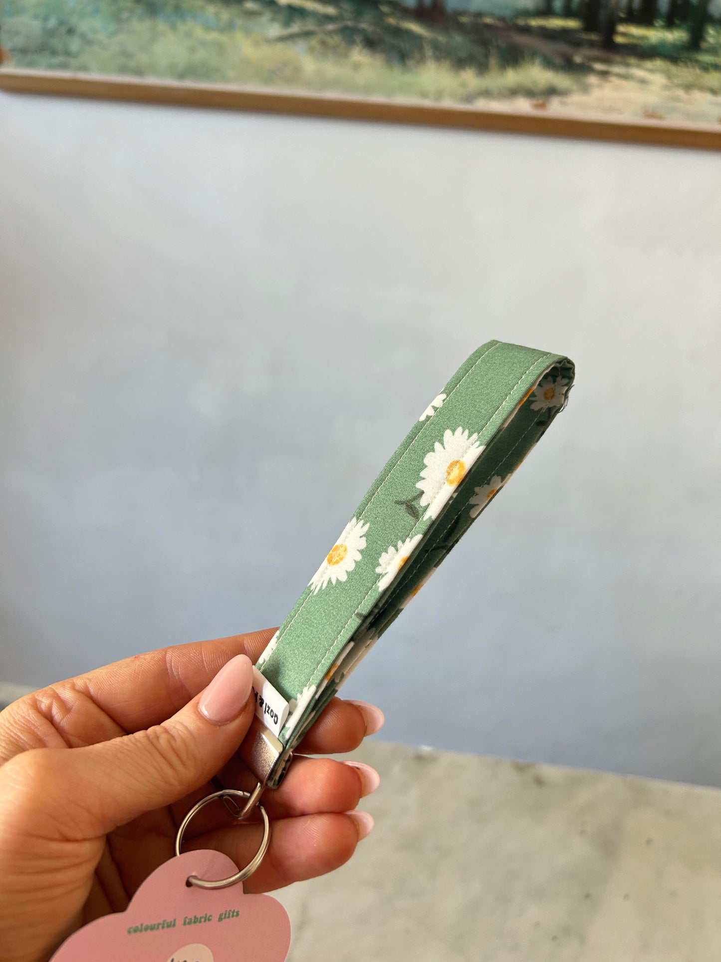 Fabric Keyrings - Handmade