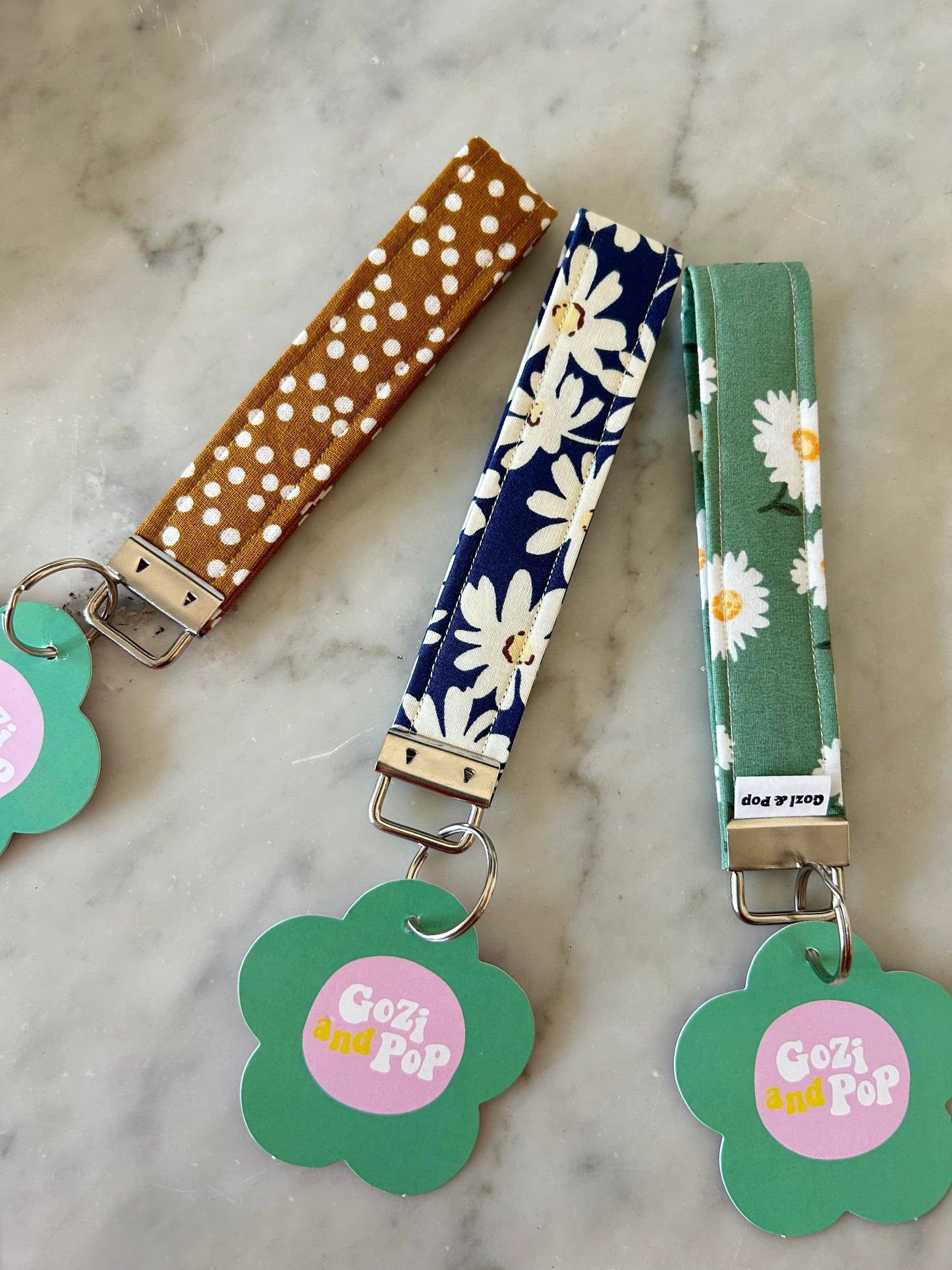 Fabric Keyrings - Handmade