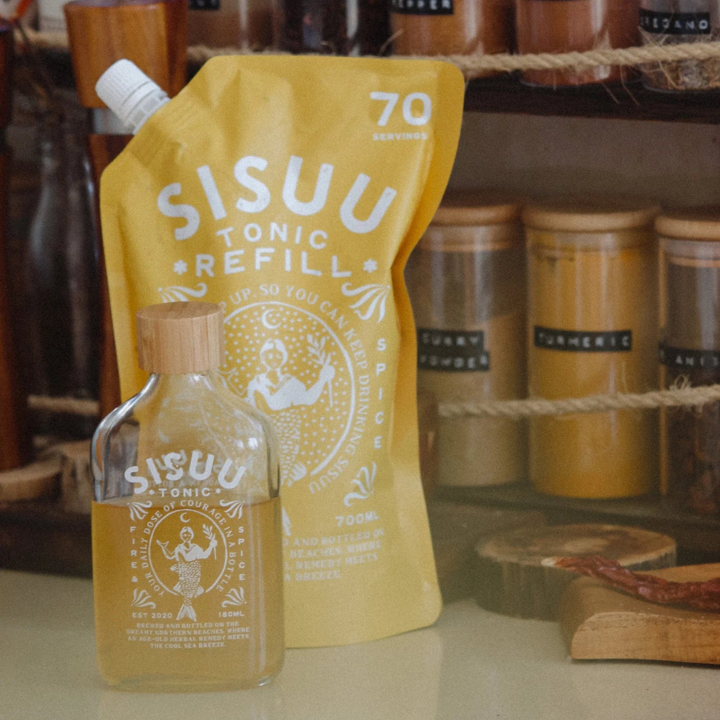 Sisuu Tonic: Fire & Spice 700ml Refill