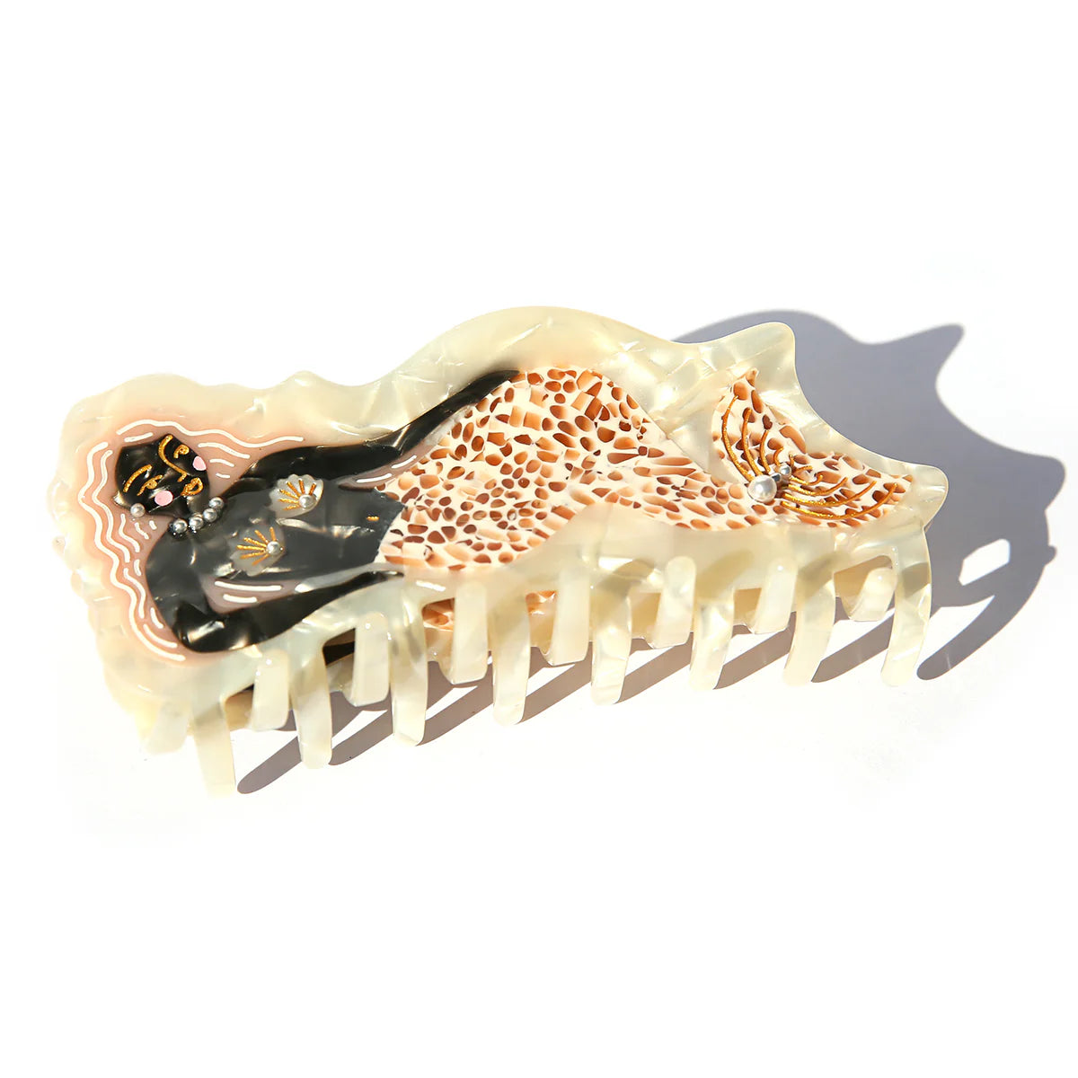 Adella Mermaid Hair Claw Clip