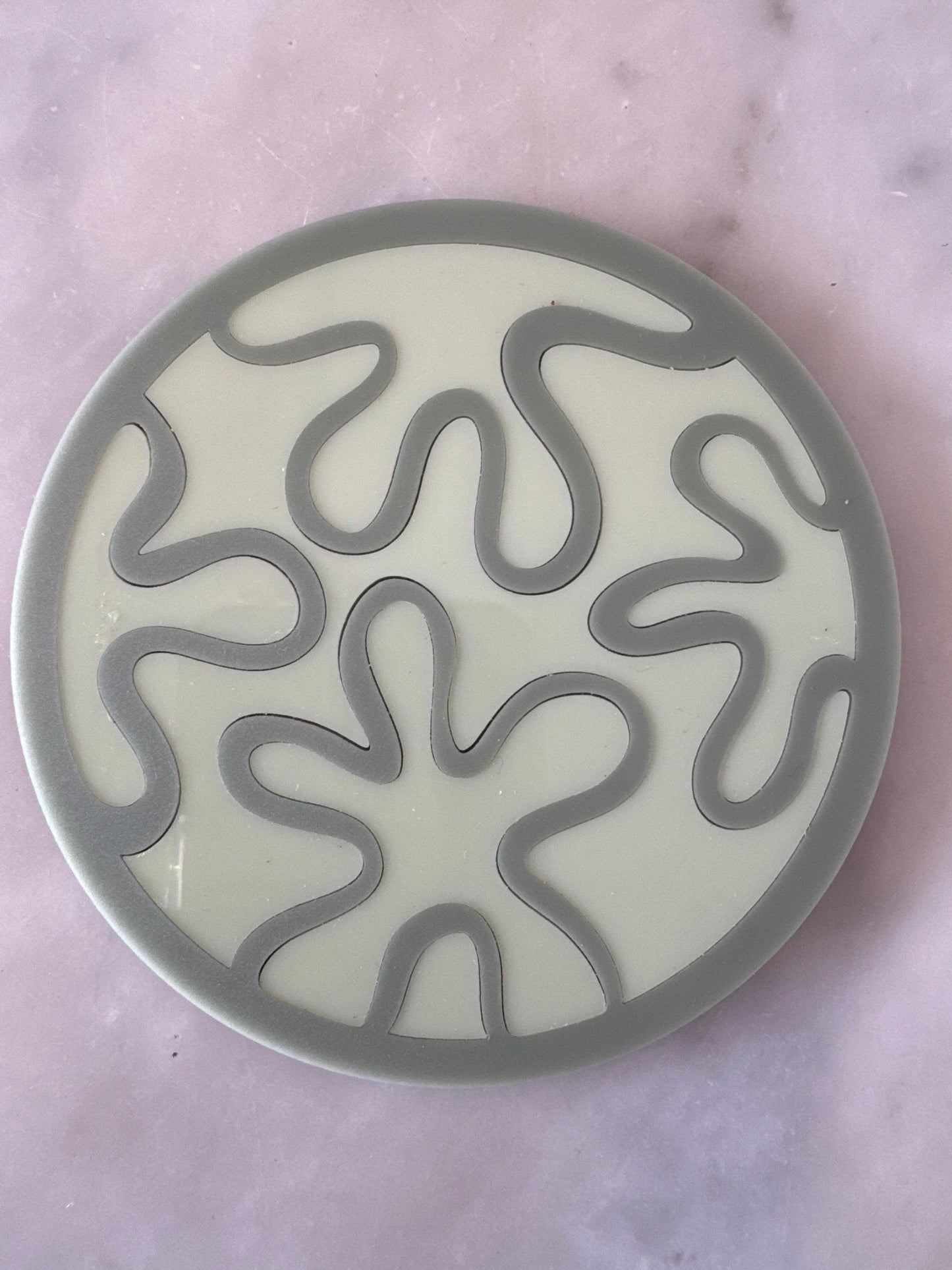 Starfish Coaster - Sage