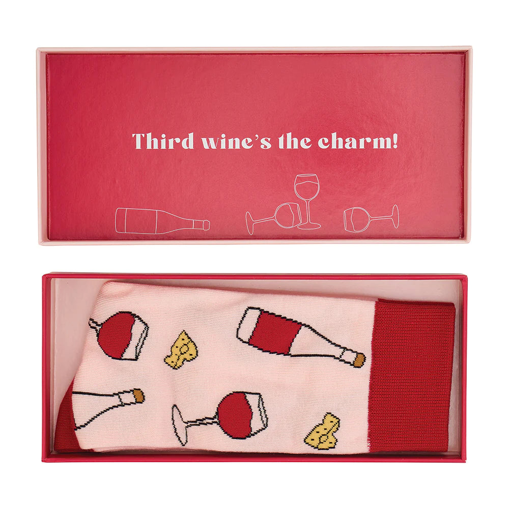Boxed Socks - Great Minds Drink Alike