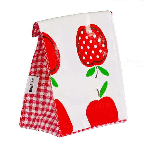 Lunch Bag – Spotty Apples Red
