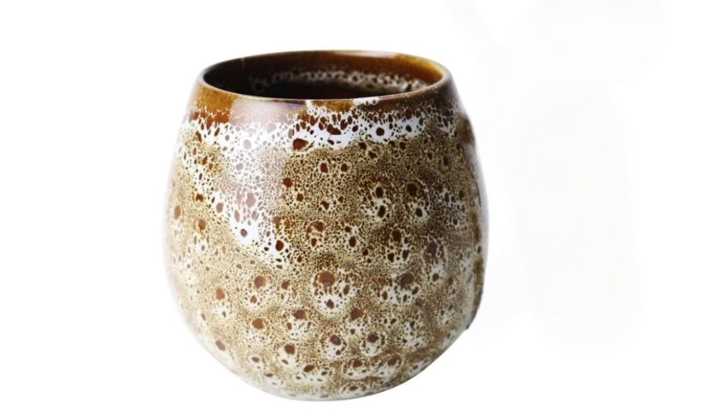 Canvas mug - White Ochre