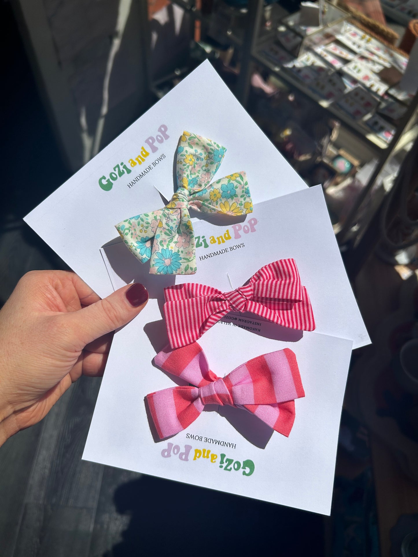 Bow Hair Clips