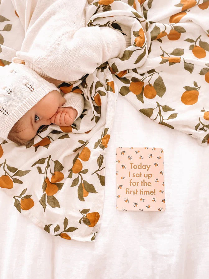 Golden Pears Organic Muslin Wrap Swaddle