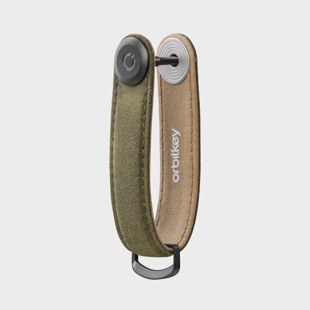 Key Organiser - Waxed Canvas - Golden Sand