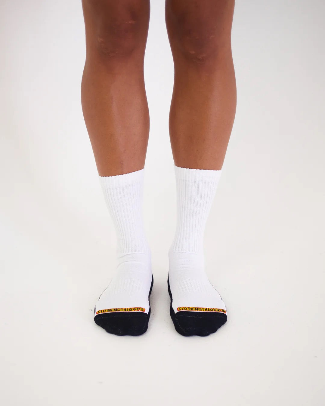 Clothing the Gaps Flag Socks - White