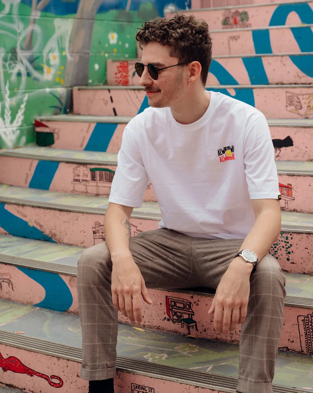 White 'Always Was, Always Will' Be Tee - Ally Friendly
