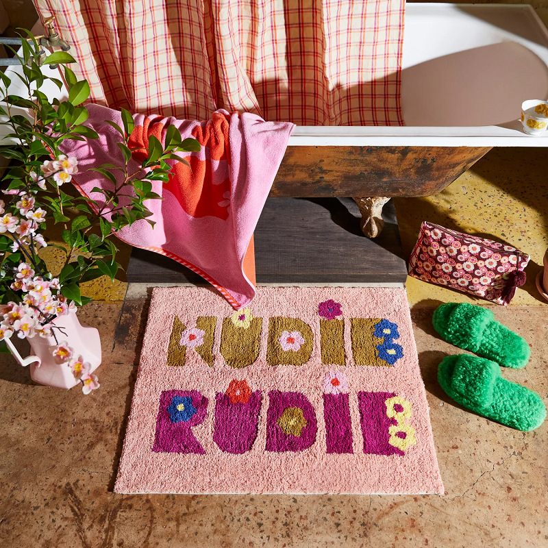 Orly Nudie Bath Mat - Peach