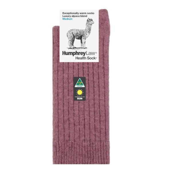 Thick-weight Cosy Alpaca Health Sock - Unisex - Various Colours