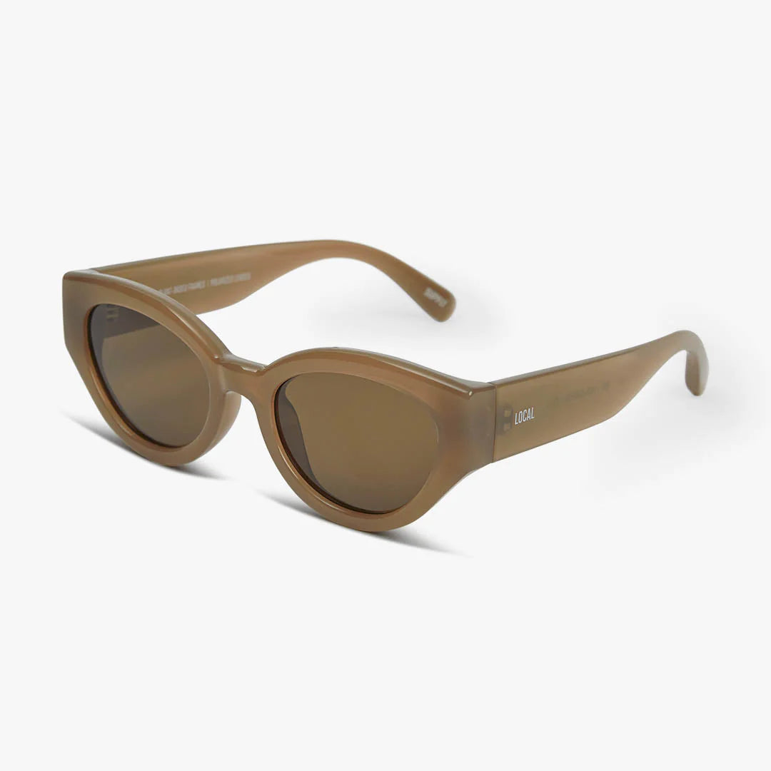 ROM Polarised Sunglasses - Sand Brown