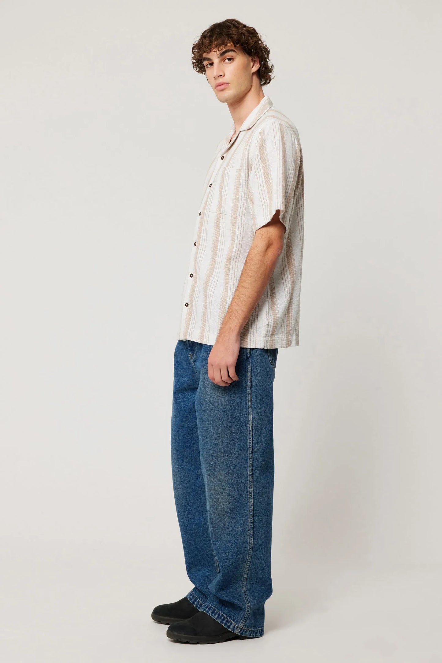 Bowler Weave Stripe Shirt