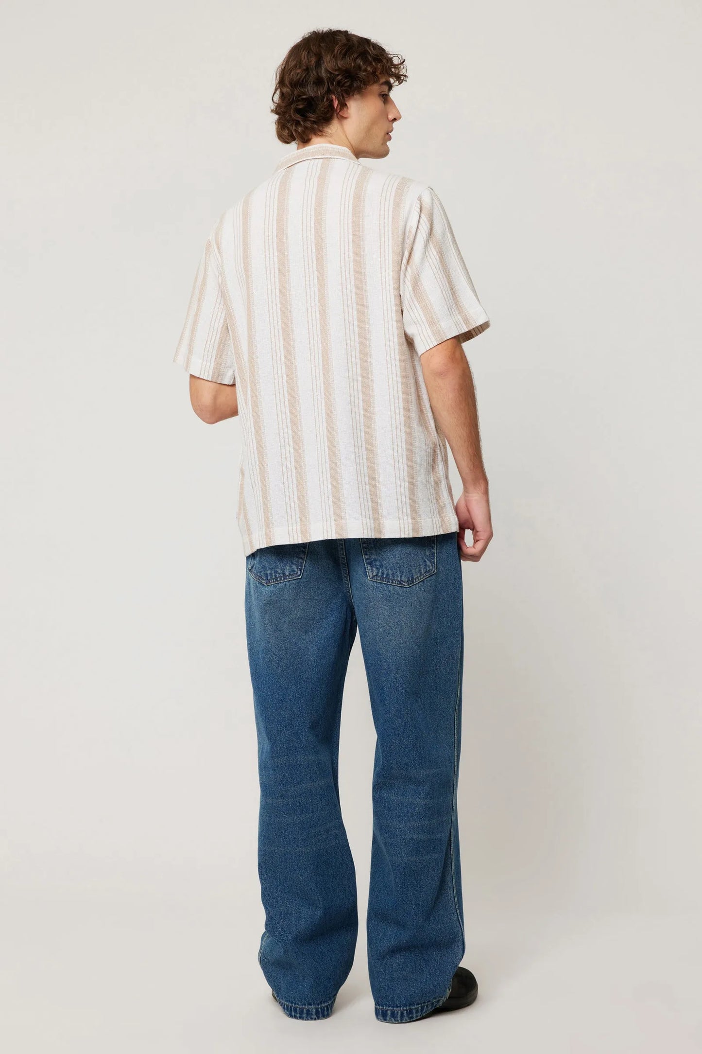 Bowler Weave Stripe Shirt