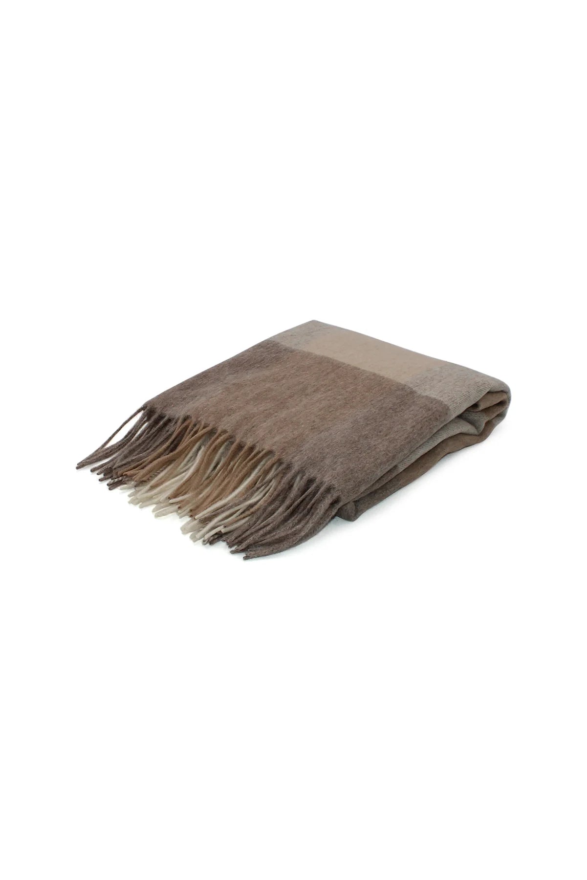 Asher Wool Scarf - Neutrals