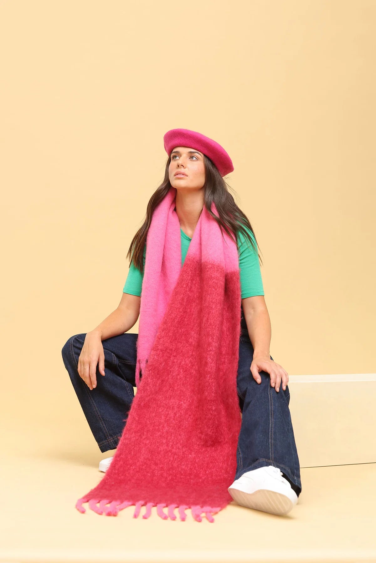 Cosette Scarf - Pink