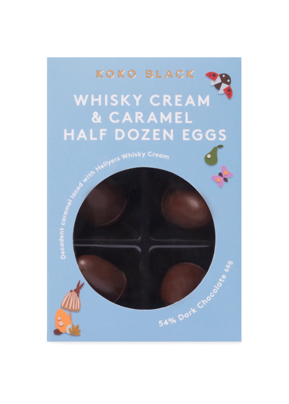 Whisky Cream & Caramel Half Dozen Eggs