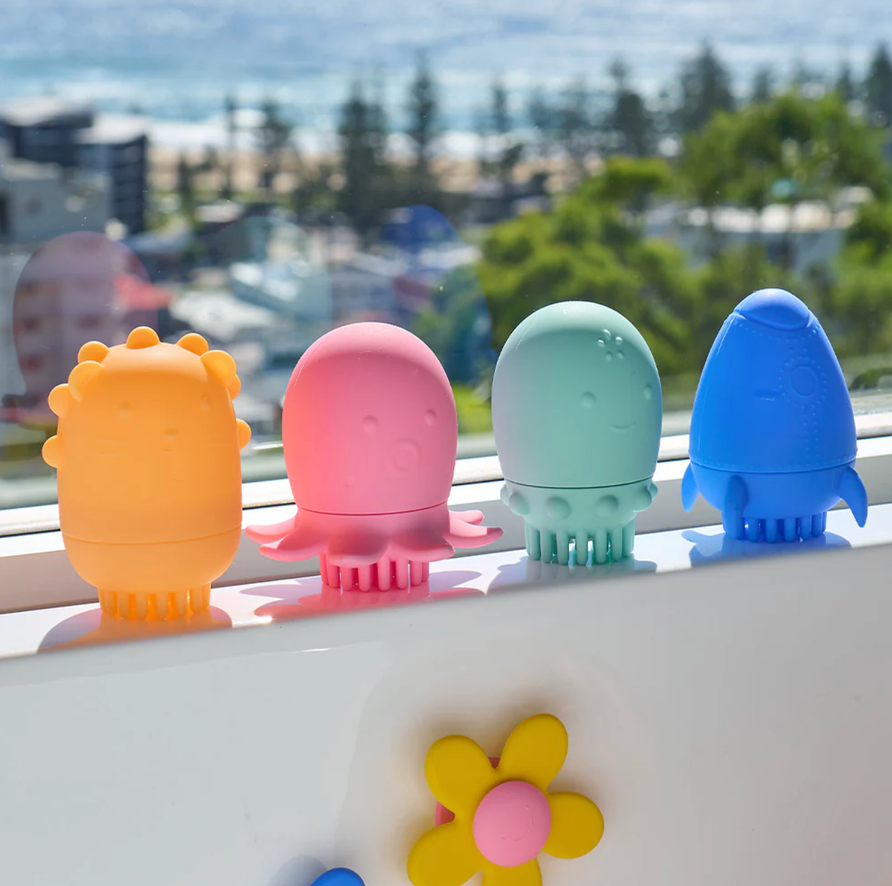 Silicone Bath Brush - Various Designs
