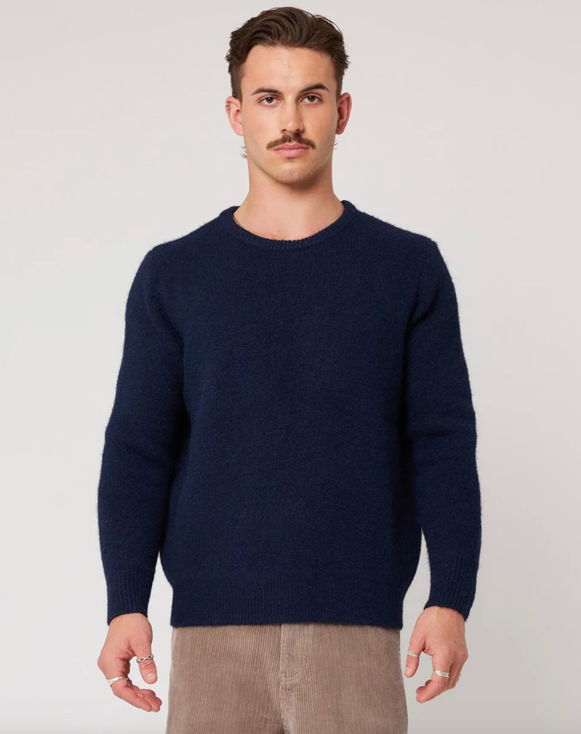 Teddy Crew Knit - Navy