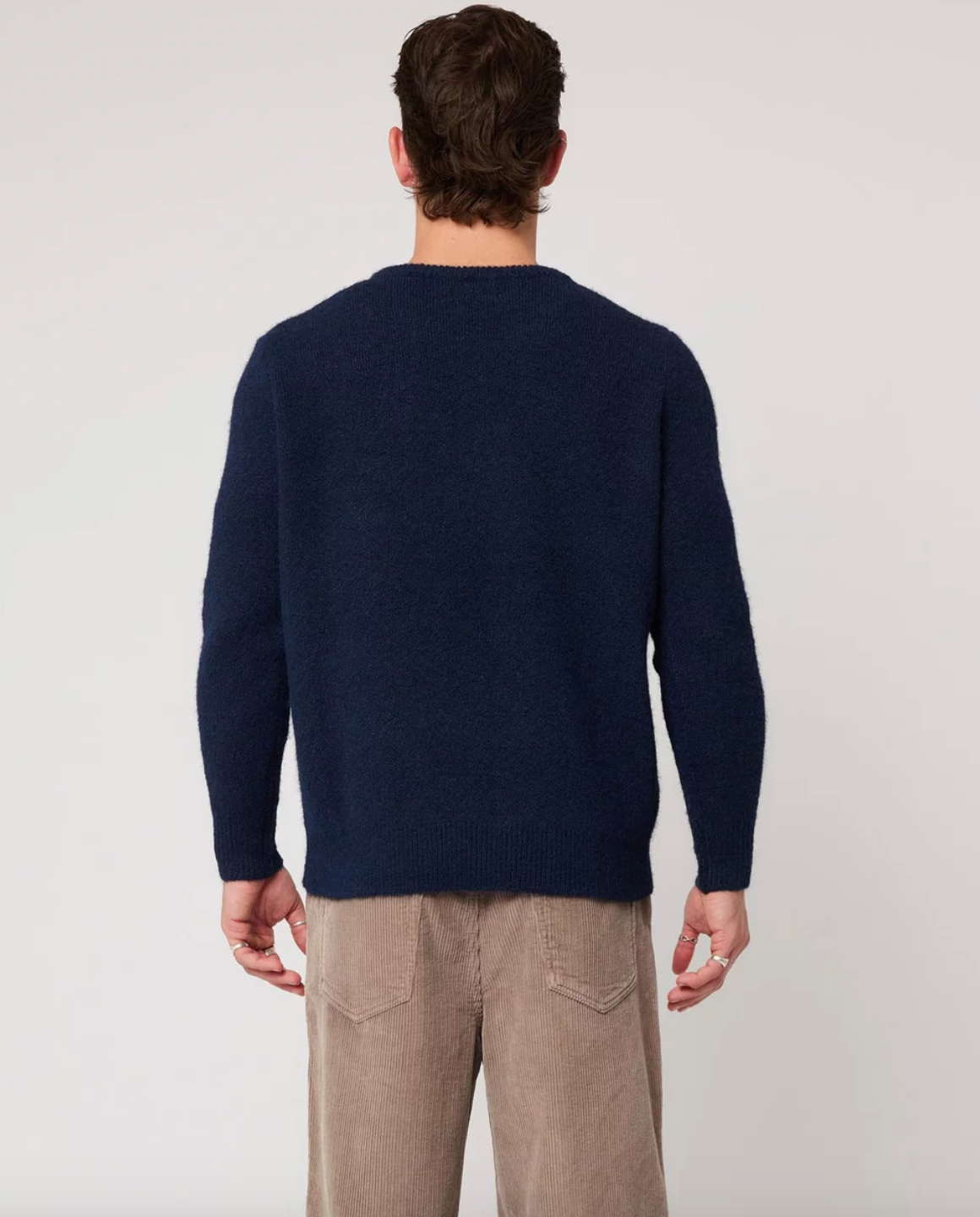 Teddy Crew Knit - Navy