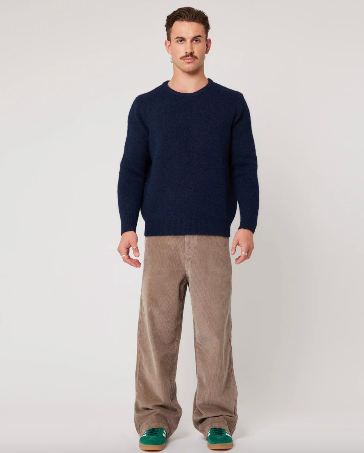 Teddy Crew Knit - Navy
