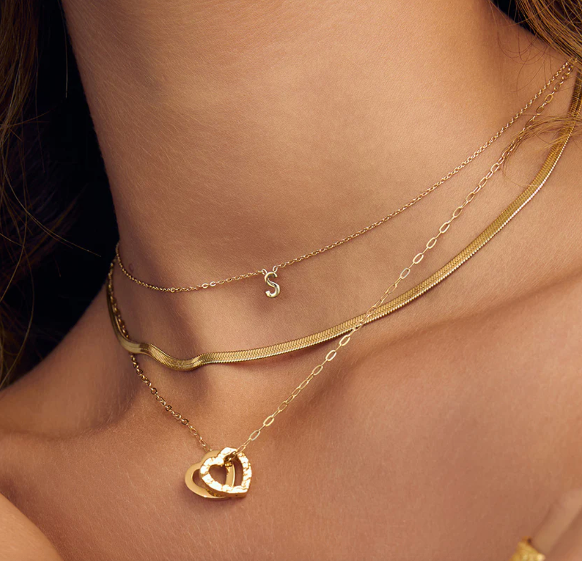 Heart to Heart Necklace - Crushed