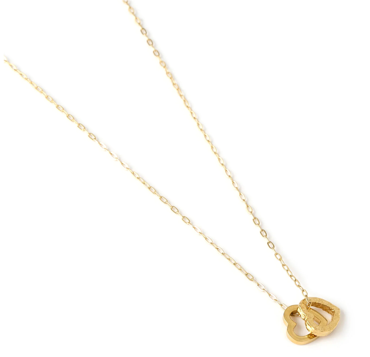 Heart to Heart Necklace - Crushed