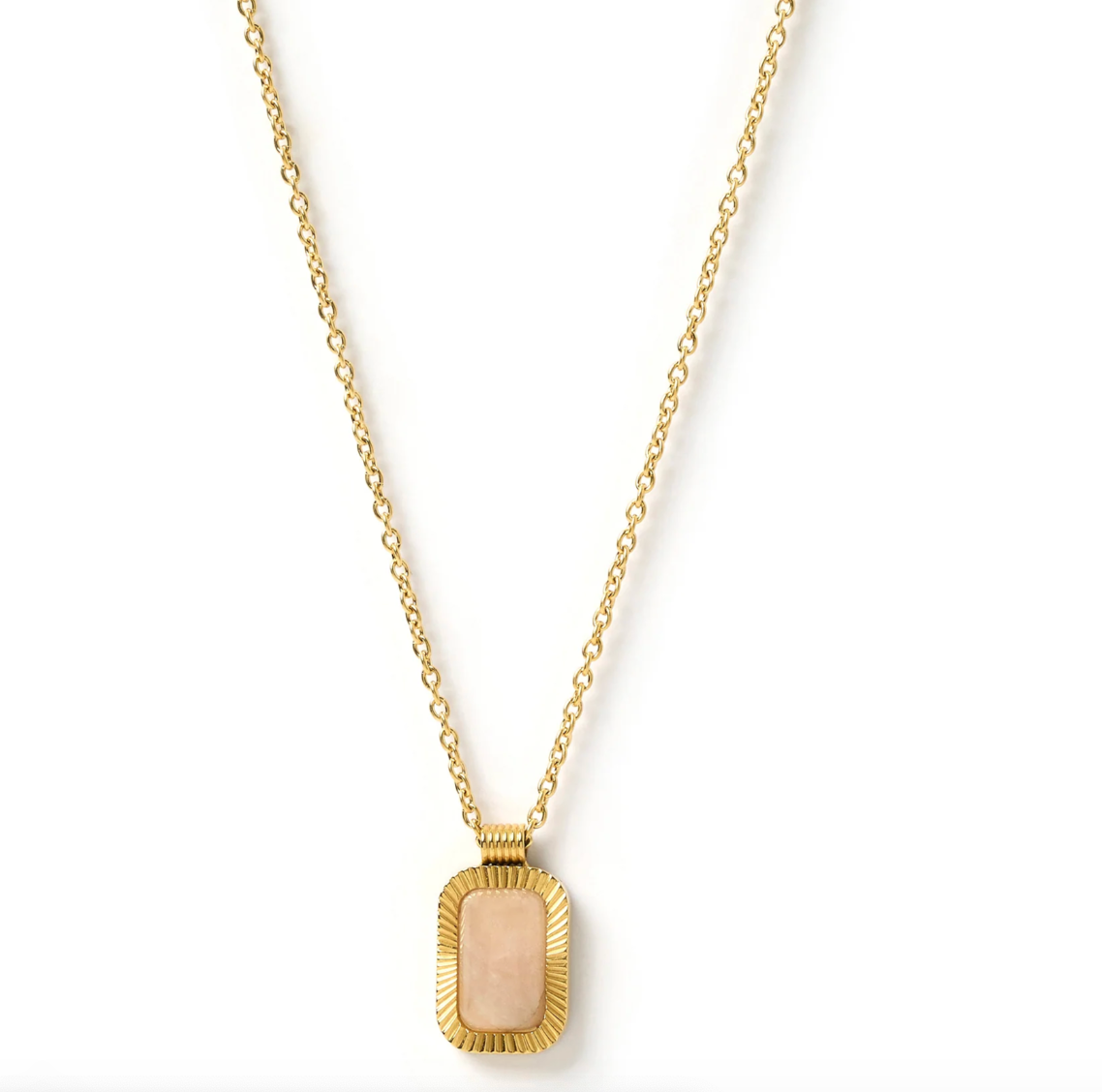 Teo Gold Necklace - Rose