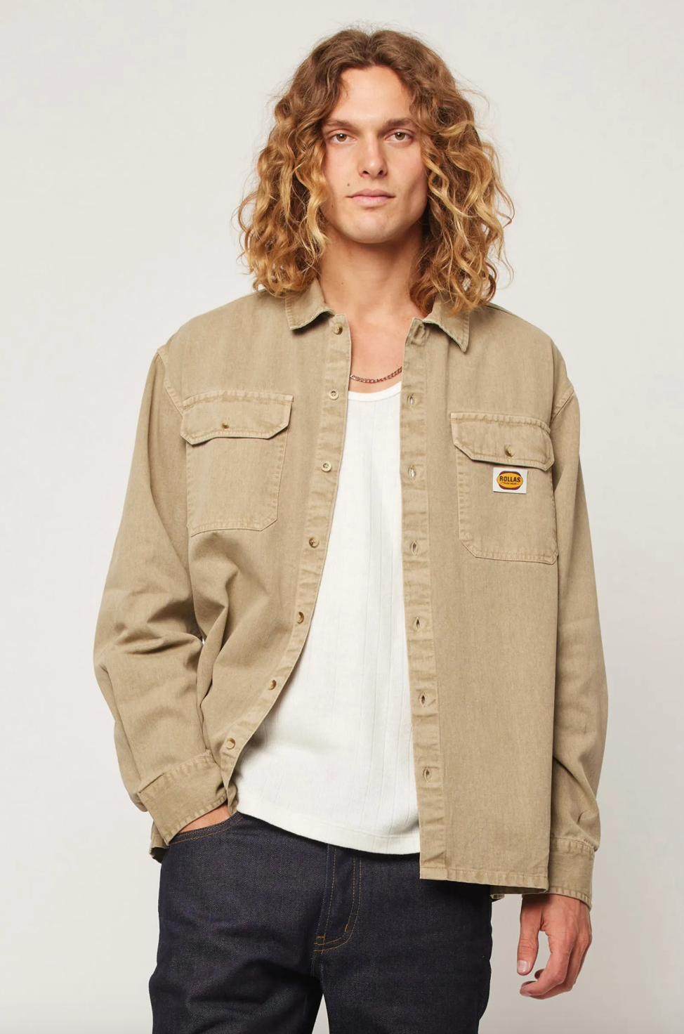 Ezy Trade Long Sleeve Shirt - Dune