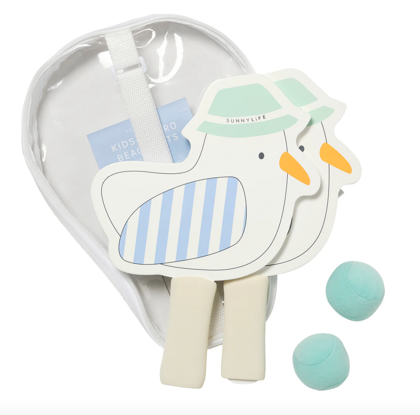 Kids Velcro Beach Bat - Sammy the Seagull