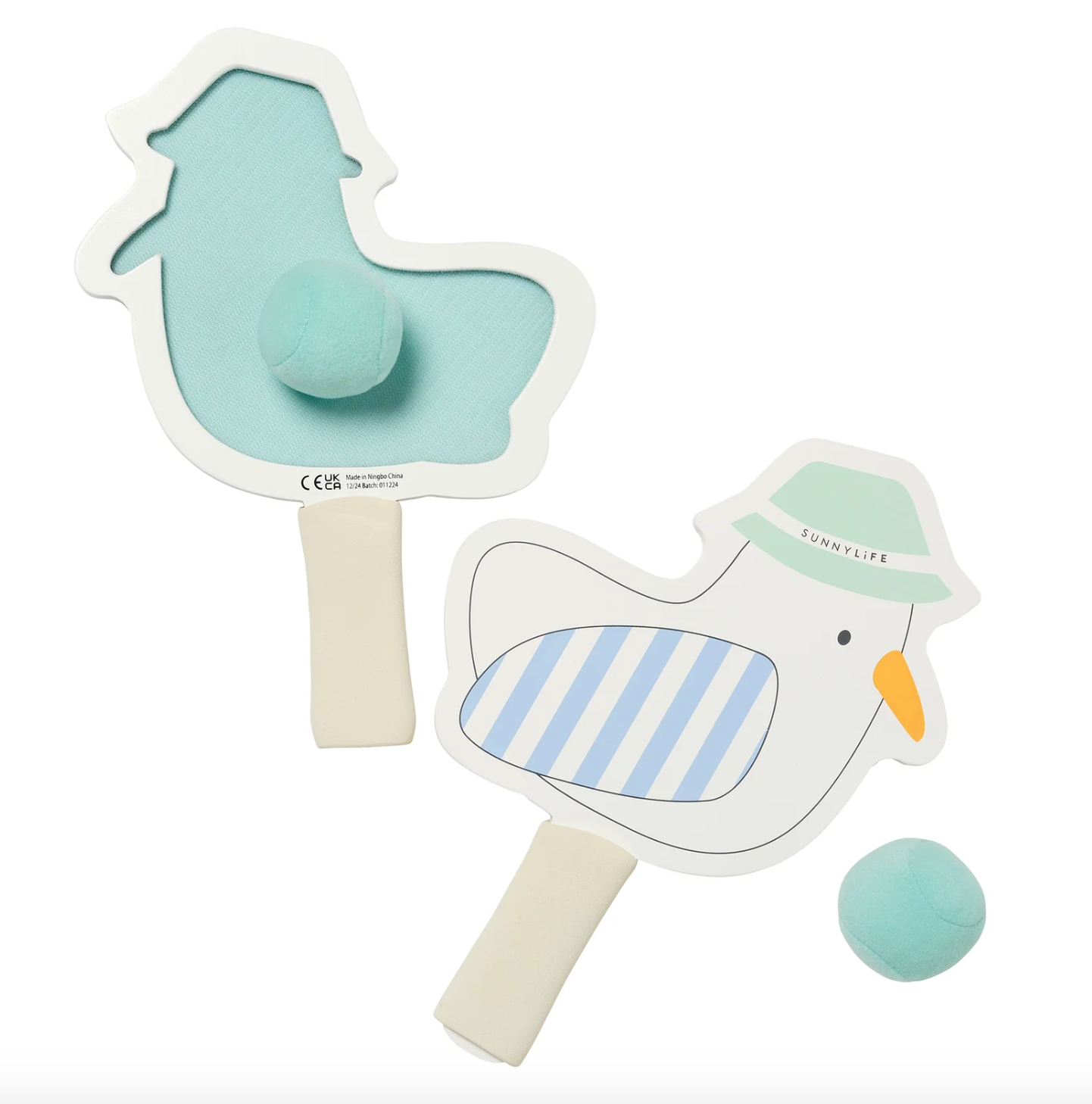 Kids Velcro Beach Bat - Sammy the Seagull