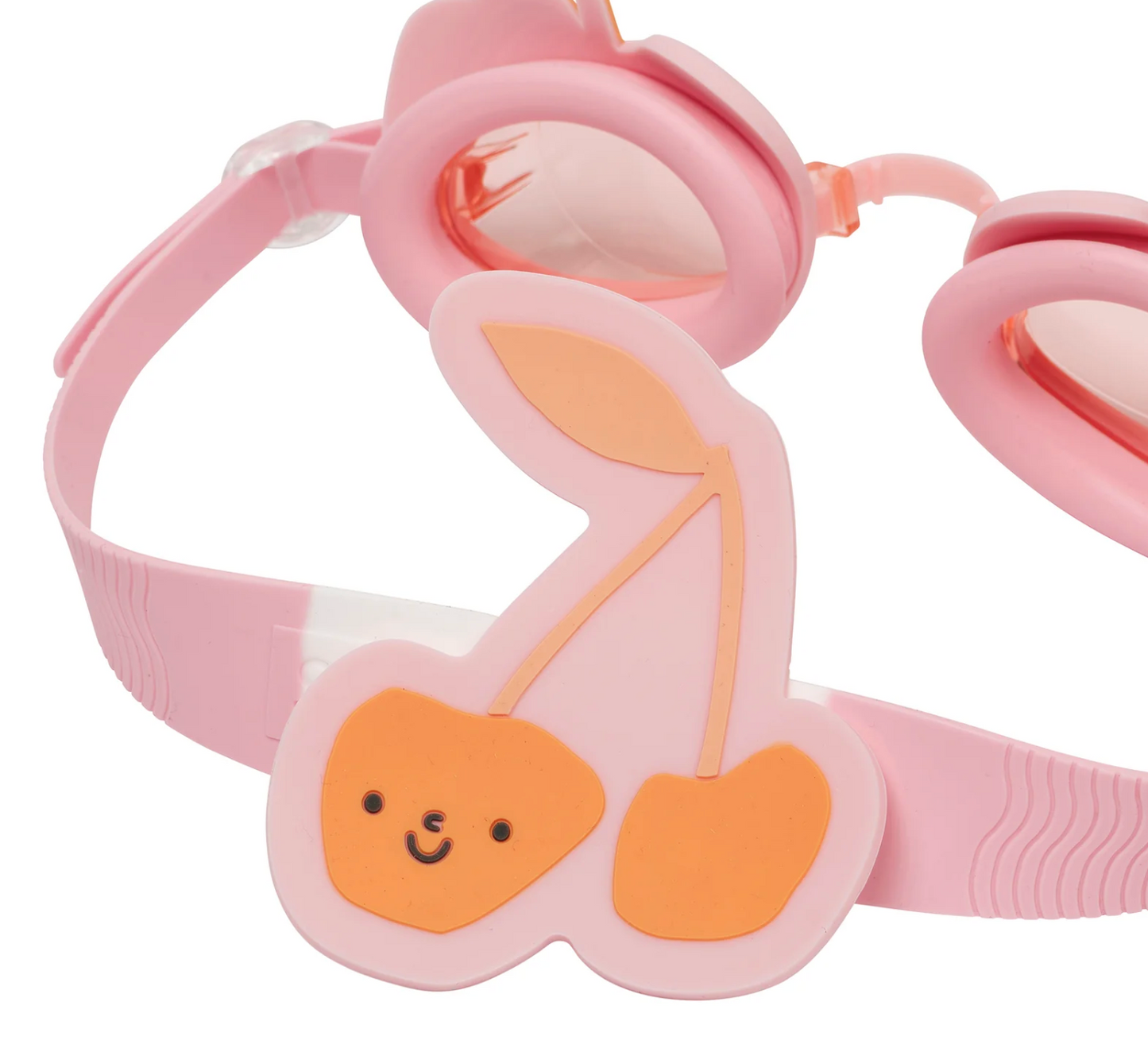 Kids Swim Goggles - Cotton Candy Cherry