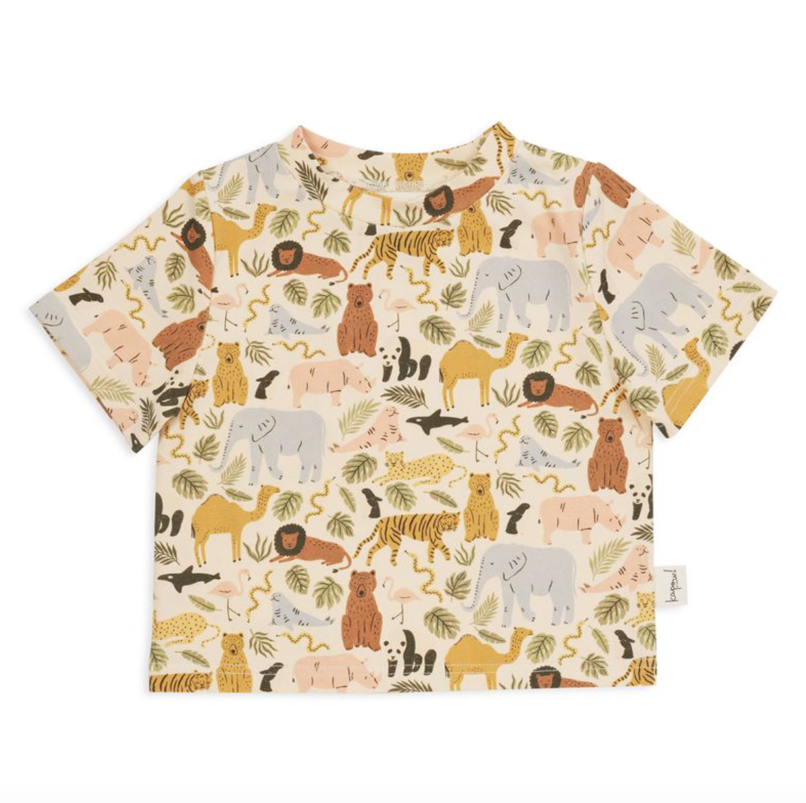 Animal Kingdom Boxy Tee - Various Sizes