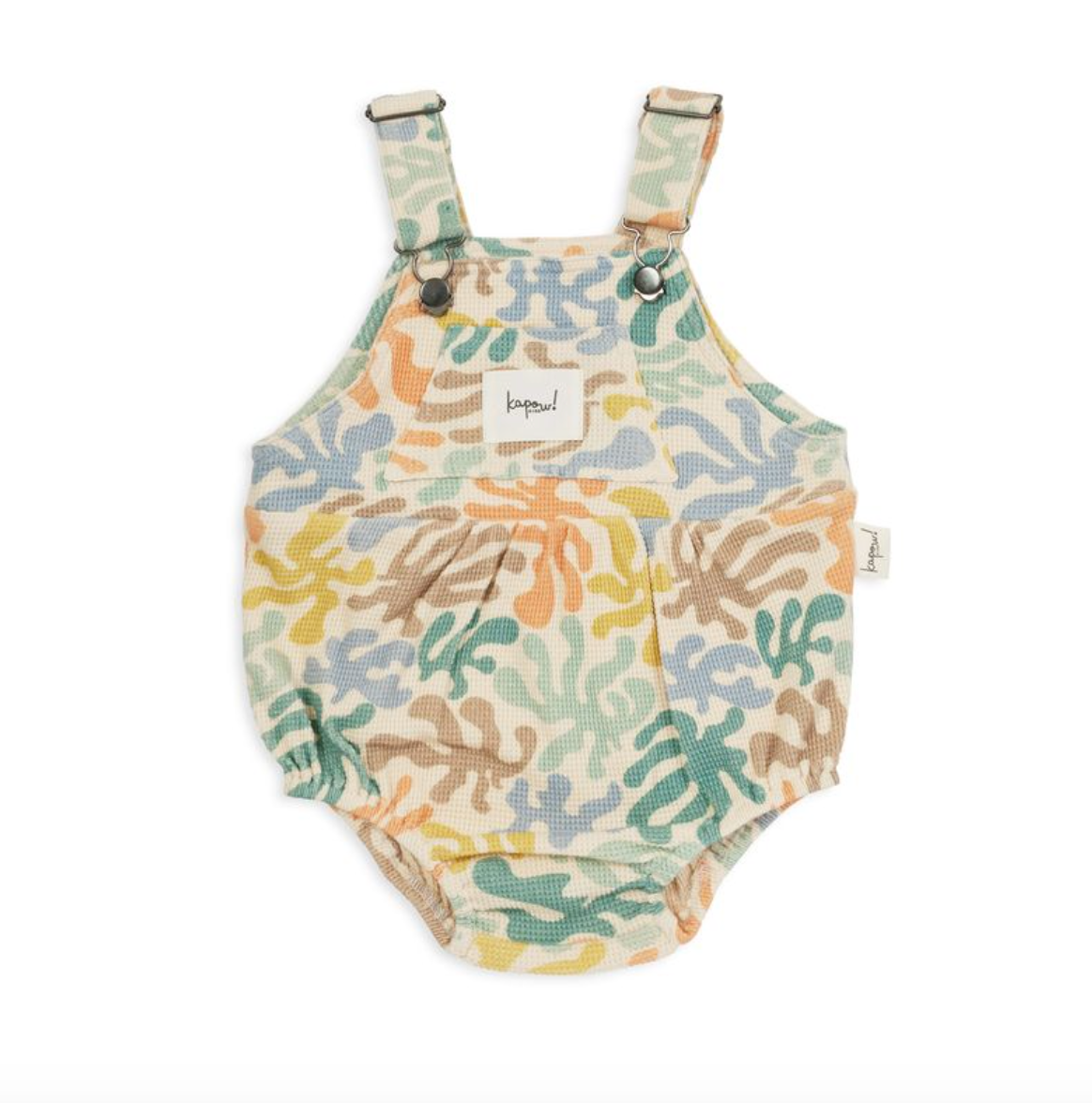 Coral Waffle Romper - Various Sizes
