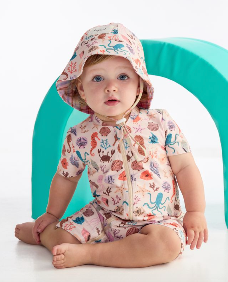 Under The Sea Short Sleeve Swimsuit - Various Sizes