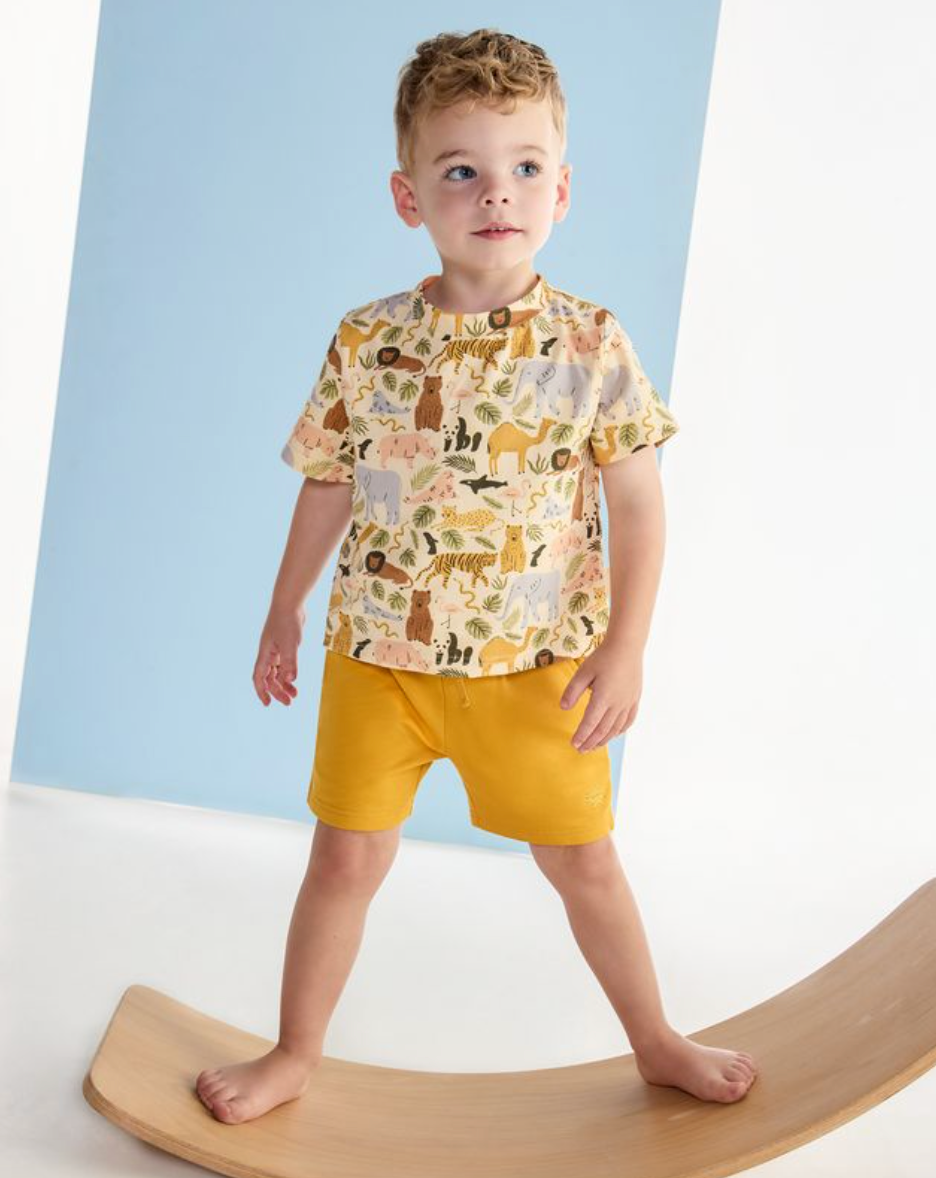 Animal Kingdom Boxy Tee - Various Sizes