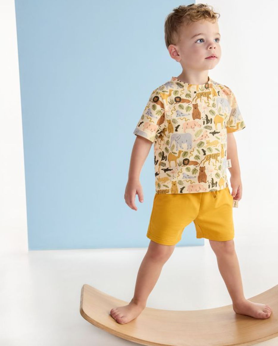 Animal Kingdom Boxy Tee - Various Sizes