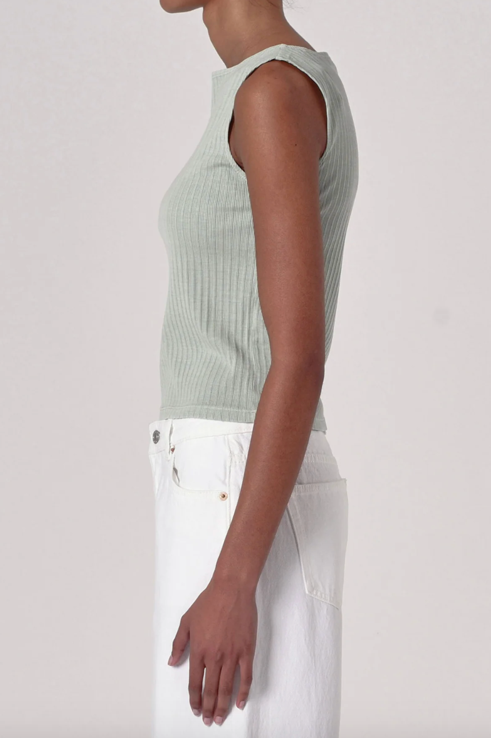 Shell Tank Rib - Mist