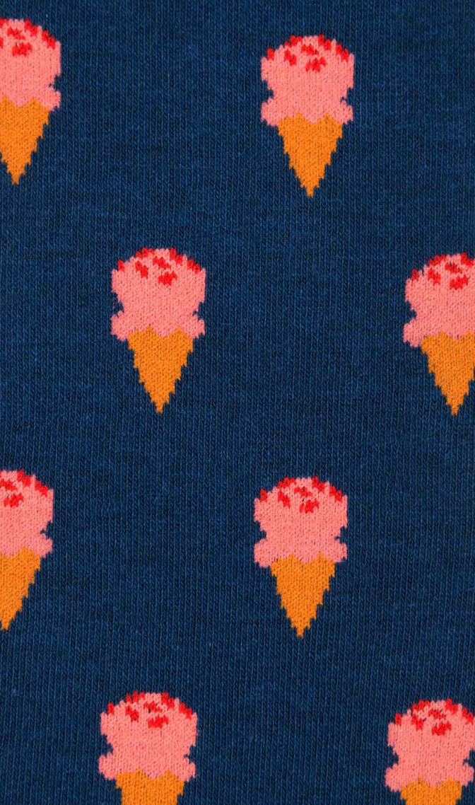 Strawberry Ice Cream Socks