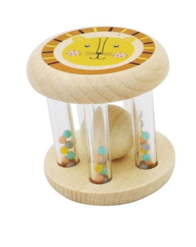 Wooden Animal Rattle - Various Styles