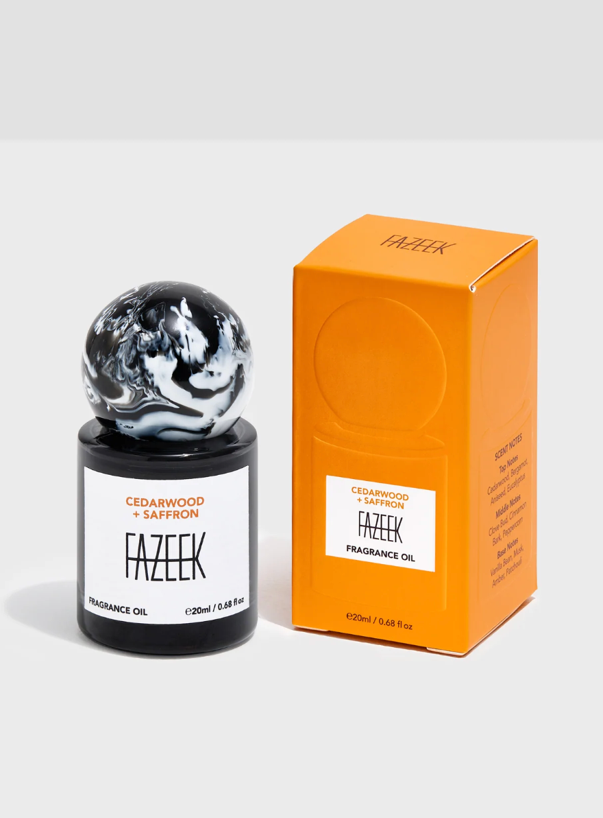 Fragrance Oil - Cedarwood & Saffron