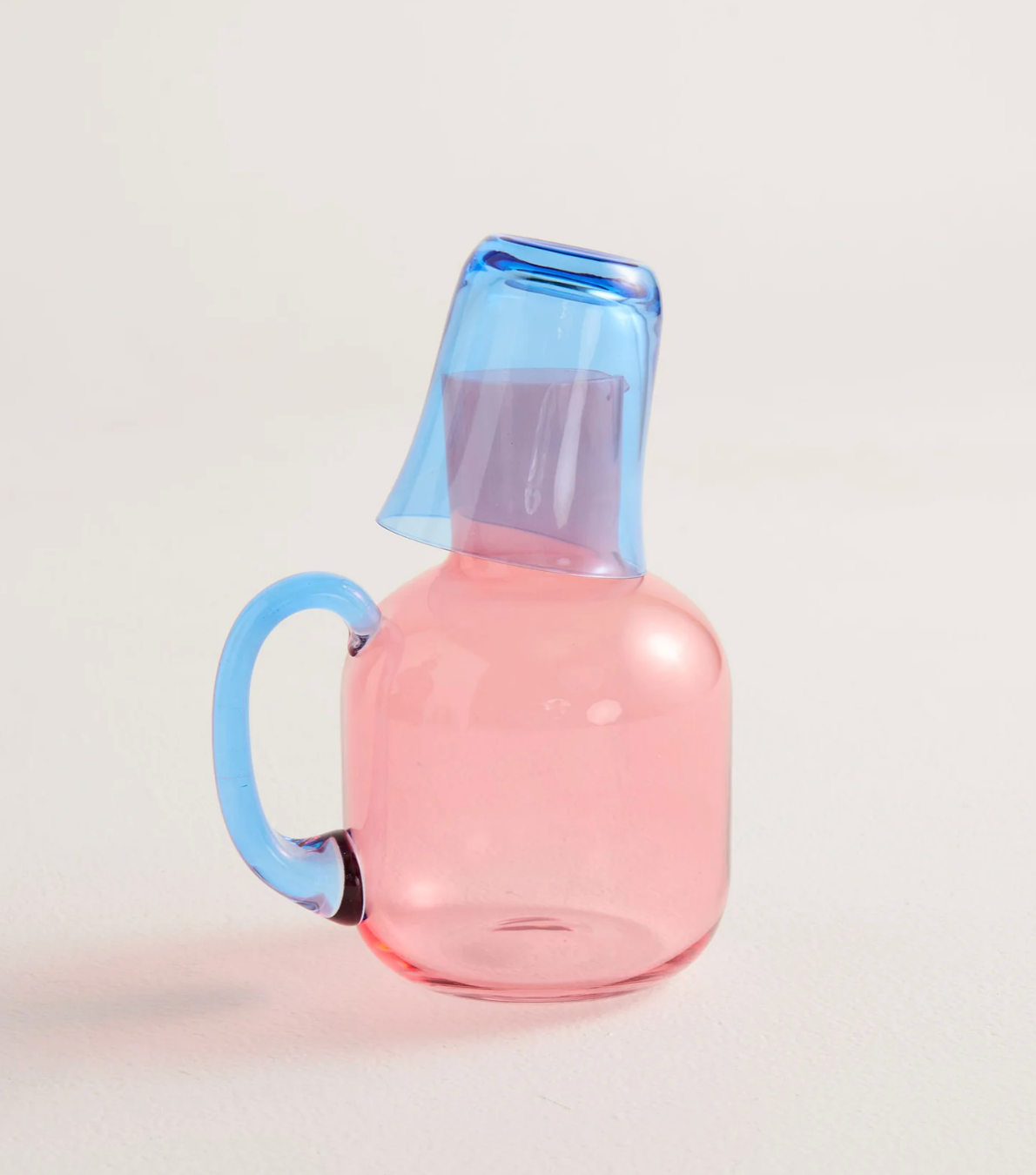 Blue Robin Carafe & Glass Set