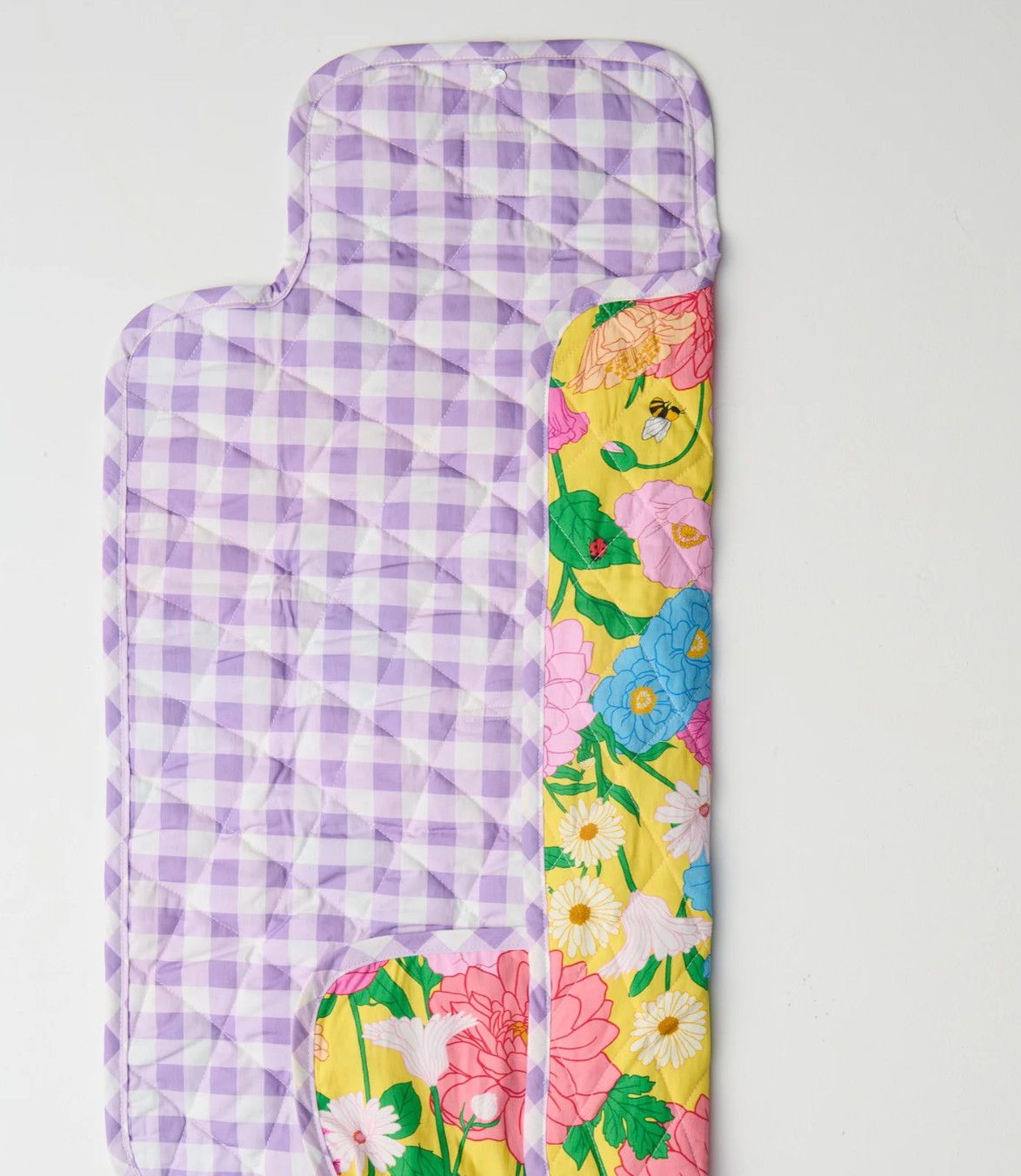 Follow The Sun Yellow Baby Change Mat